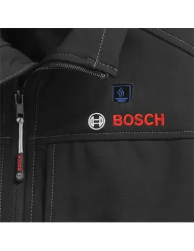 Veste chauffante Bosch GHJ 12 + 18V XA : adaptateur de batterie, chargeur,  1x