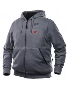 Sweat Chauffant Gris (sans batterie) M12 HHGREY3-0 Taille S | 4933464352 - Milwaukee