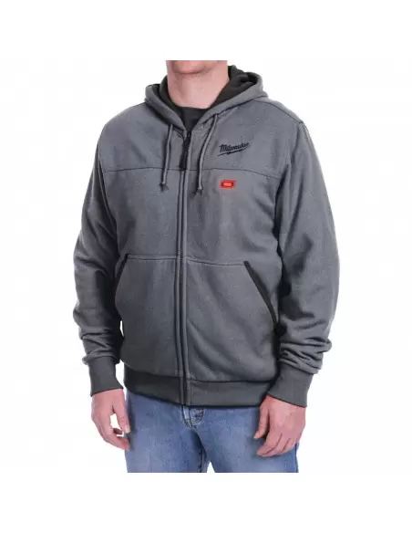 Sweat Chauffant Gris (sans batterie) M12 HHGREY3-0 Taille S | 4933464352 - Milwaukee