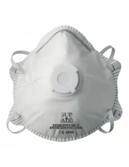 Masque jetable avec coque valve Sup Air FFP2 NR D SL | 23206 - Euro Protection