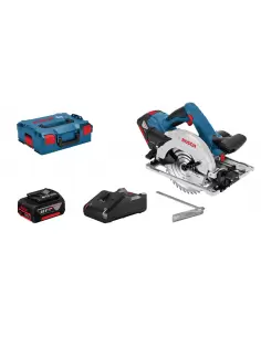 Scie circulaire GKS 18V-57G 4Ah L-BOXX | 06016A2106 - Bosch