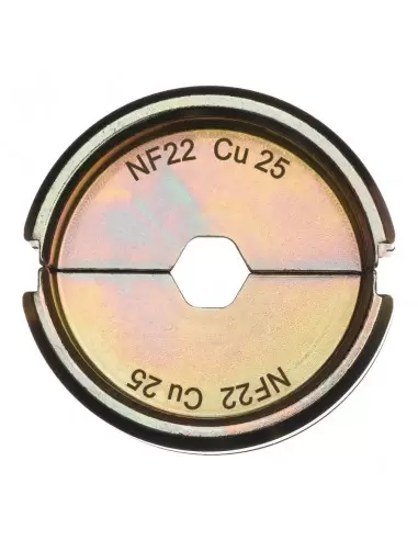 Pince à sertir 12V, 2Ah + 3 Mâchoires Profile U (16/20/25mm)