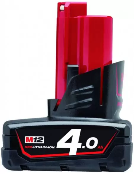 Pack 2 batteries 12V 4Ah + chargeur M12 NRG-402 | 4933459211 - Milwaukee