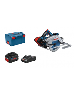 Scie circulaire 18V 8Ah BITURBO GKS 18V-68 GC L-BOXX | 06016B5101 - Bosch