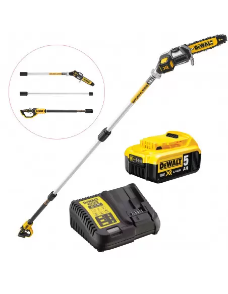 Elagueuse sur perche XR 18V 5Ah - DCMPS567P1 - Dewalt