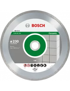 Disque à tronçonner diamanté 125x1.6x22.23 mm Standard for Ceramic | 2608602202 - Bosch