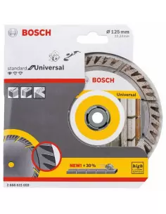 Disque à tronçonner diamanté 125x2.0x22.23 Standard for Universal | 2608615059 - Bosch