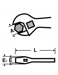 VIRAX - ✨ Zoom sur la clé écrou robinet VIRAX (réf : 261470) Pour
