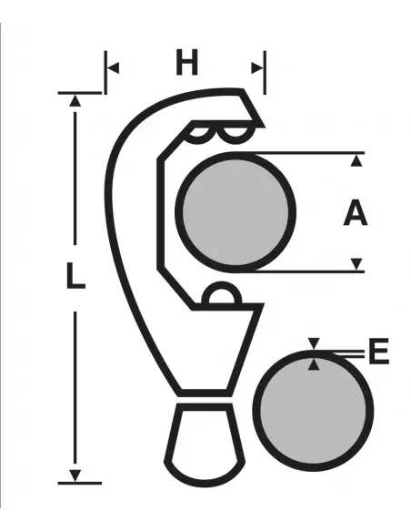 Coupe tube acier standard 1/8''-1.1/4'' | 210110 - Virax