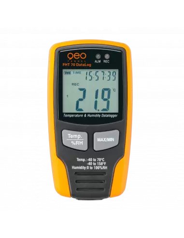 Enregistreur de données de température et d’humidité FHT 70 DataLog | 800120 - Geo Fennel