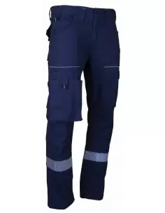 Pantalon de travail multipoches Stretch Bleu foncé | 1702 ELEVATEUR - LMA