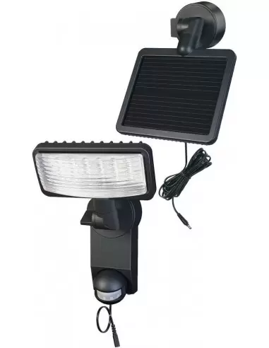 Lampe LED Solaire Premium avec détecteur de mouvements infrarouge IP44 12x0.5W 480 lumen