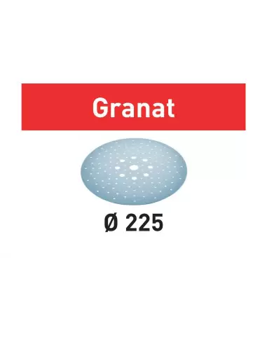 Abrasif STF D225/128 P120 GR/5 Granat | 205666 - Festool