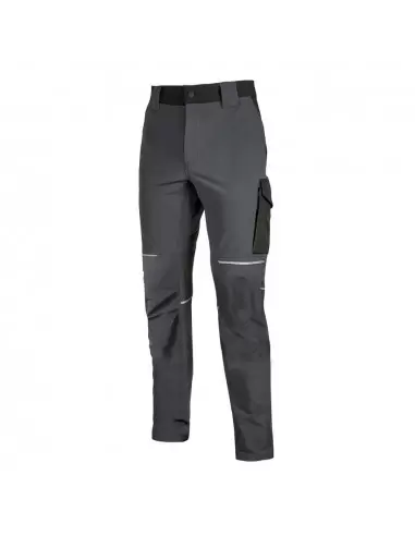 Pantalon de travail Slim Gris Foncé WORLD | FU189AG - U-Power