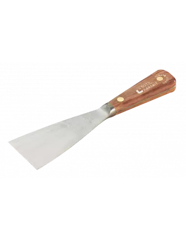 Couteau de Peintre anglais riveté Acier Bois 2 cm | 475002 - L'outil Parfait