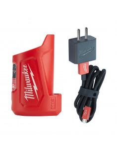 Chargeur compact pour batterie 12V M12TC | 4932459450 - Milwaukee