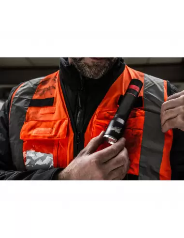 Gilet fluo PREMIUM SÉCURITÉ ORANGE L/XL - Gilets de sécurité