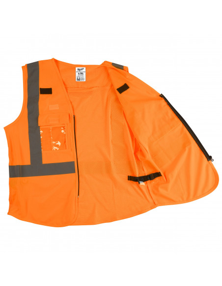 4932471893 Gilet haute visibilité orange L//XL Milwaukee