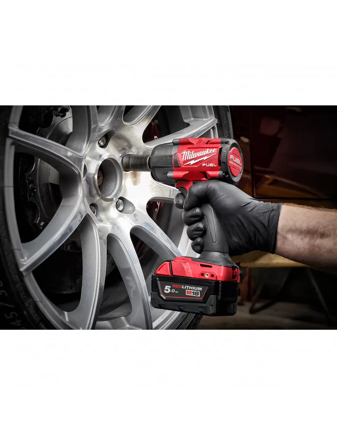 Milwaukee M18FMTIW2F12-502X Boulonneuse à Choc ½ 18V Batteries