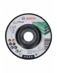 Disque à tronçonner à moyeu déporté Expert for Stone (pierre) 115x2.5 mm | 2608600004 - Bosch