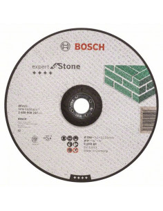 Disque à tronçonner à moyeu déporté Expert for Stone (pierre) 230x3.0 mm | 2608600227 - Bosch