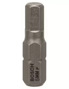 Pack 3 Embouts de vissage 6 pans creux extra-dure HEX 5.0 longueur 25 mm | 2607001726 - Bosch