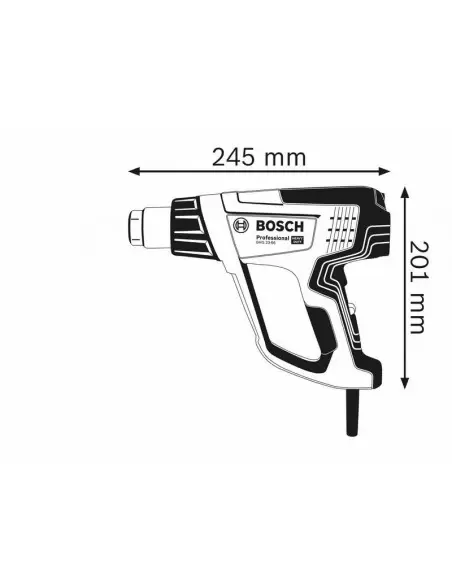 Décapeur thermique GHG 23-66 + accessoires | 06012A6301 - Bosch