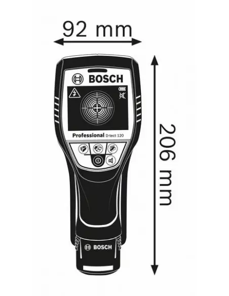 Détecteur mural D-TECT 120 Solo L-Boxx | 0601081308 - Bosch
