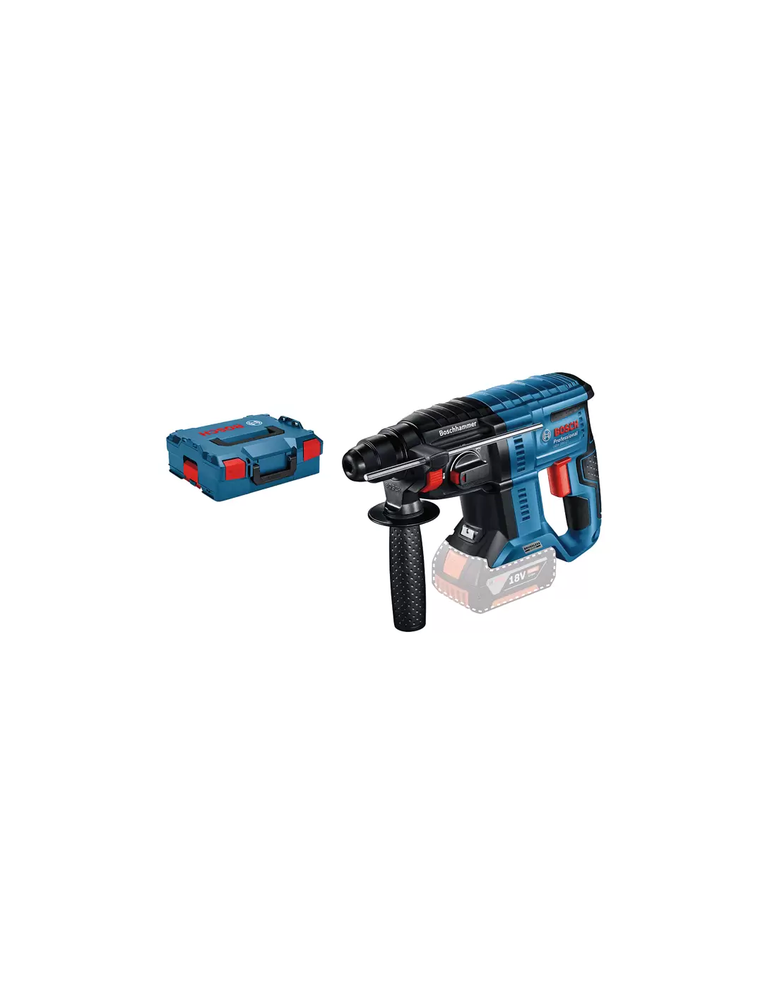 Marteau perforateur SDS GBH 18V 21 Solo L Boxx 0611911101 Bosc