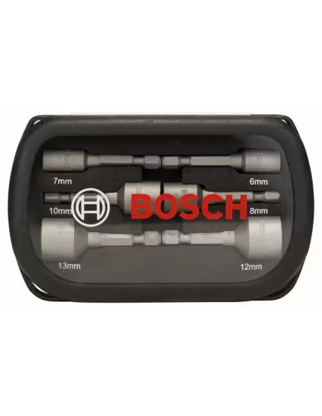 Coffret 6 douilles 1/4 longueur 50 mm | 2608551079 - Bosch