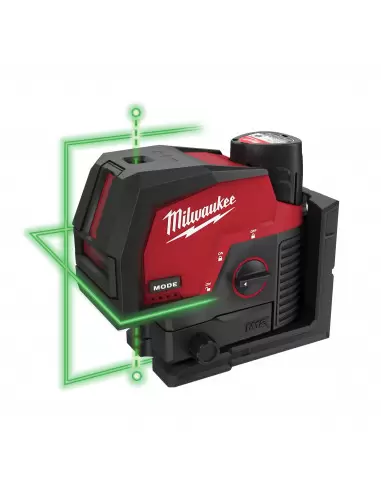 Laser vert 2 lignes avec aplomb M12 CLLP-301C | 4933478100 - Milwaukee