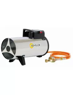 Chauffage air pulsé portable gaz propane 16 KW | MG170 - Sovelor