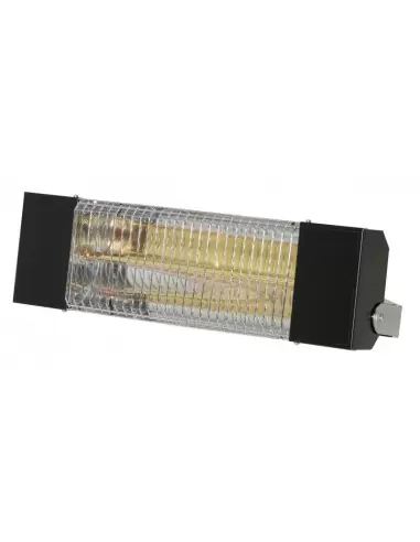 Chauffage radiant Infrarouge électrique 1500W époxy noir | IRC1500CN - Sovelor