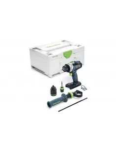 Perceuse-visseuse à percussion QUADRIVE TPC 18/4 I-Basic | 575604 - Festool