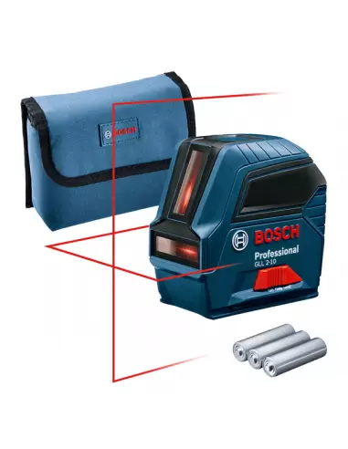 Laser lignes rouge GLL 2-10 | 0601063L00 - Bosch