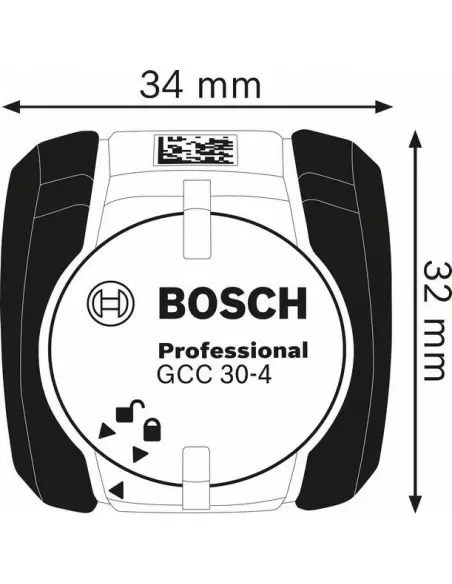 Pack 5 Modules Bluetooth TrackMyTools GCC 30-4 | 1600A011CJ - Bosch