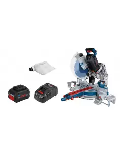 Scie à onglets sans-fil 18V 5.5Ah BITURBO GCM 18V-305 | 0601B43002 - Bosch