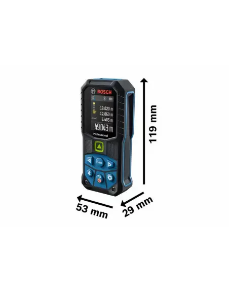 Télémètre laser GLM 50-27 CG Version batterie | 0601072U01 - Bosch