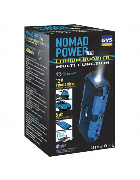 Booster lithium Nomad Power 15 | 026377 - GYS