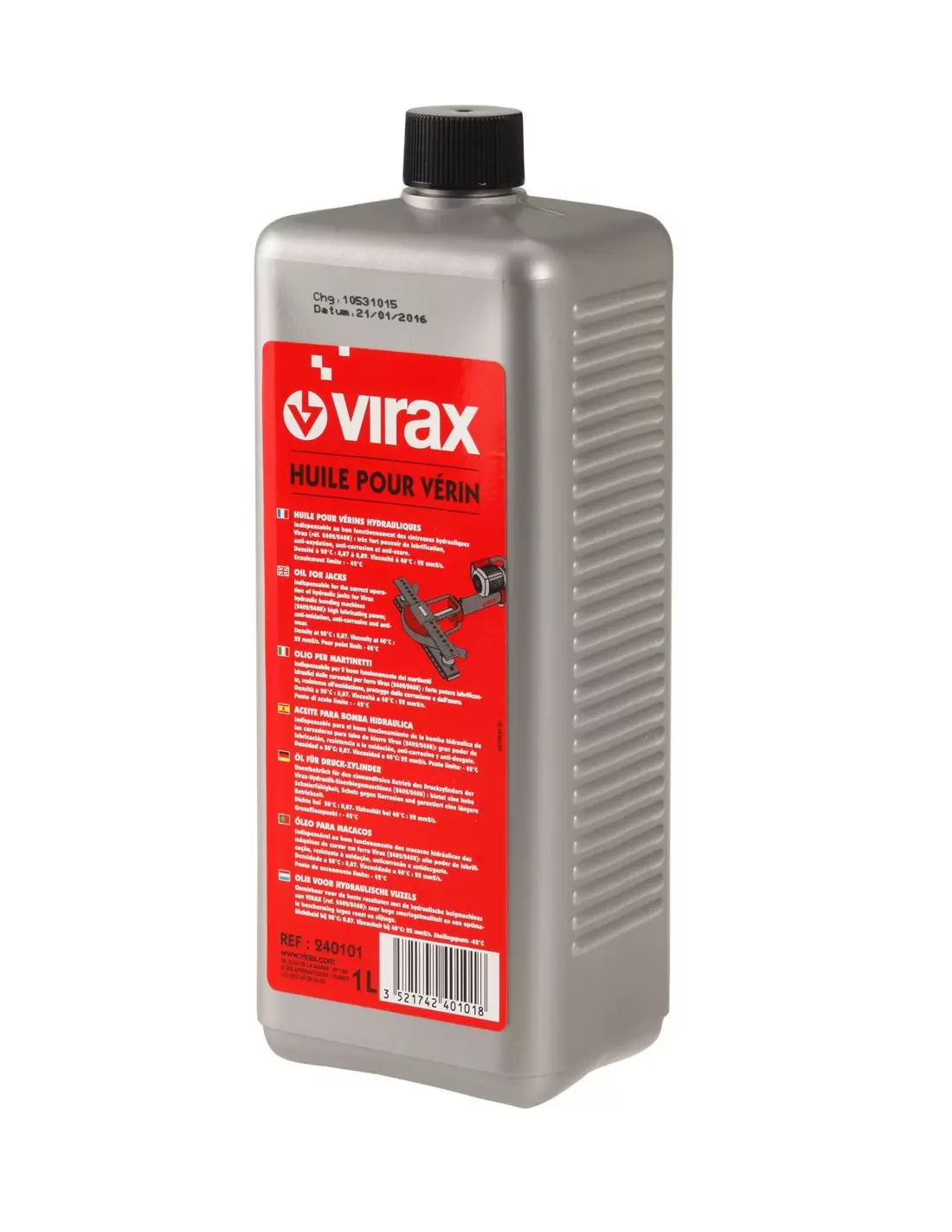 Huile pour vérin hydraulique 1 litre, 240101 - Virax