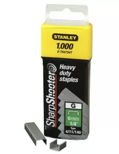 Agrafes 10 mm 3/8 Type G (x5000) | 1-TRA706-5T - Stanley