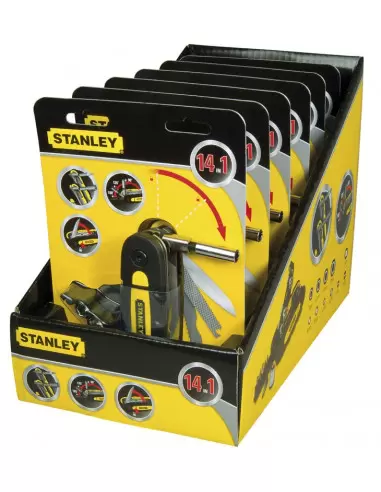 Composition Stanley boite à outils menuisier - 14 outils