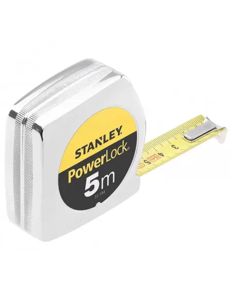 Mesure powerlock classic ABS 5m x 25 mm | 0-33-195 - Stanley