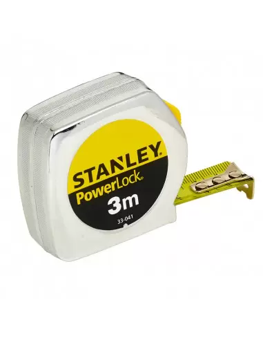 Mesure powerlock classic métal 3m | 0-33-041 - Stanley