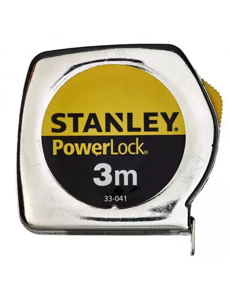 Mesure powerlock classic métal 3m | 0-33-041 - Stanley