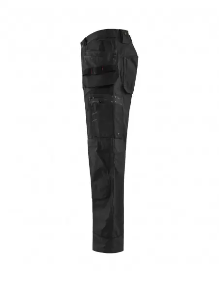 Pantalon X1500 coton canvas Noir | 150013209900 - Blaklader