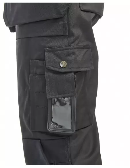 Pantalon Artisan avec poches flottantes polycoton noir | 153018609900 - Blaklader