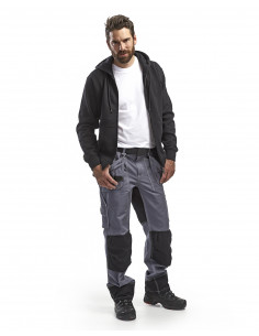 Pantalon Artisan Heavy Worker Gris clair/Noir | 155013709499 - Blaklader
