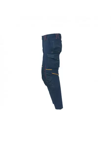 Pantalon de travail ATOM Bleu | PE145DB - U-Power