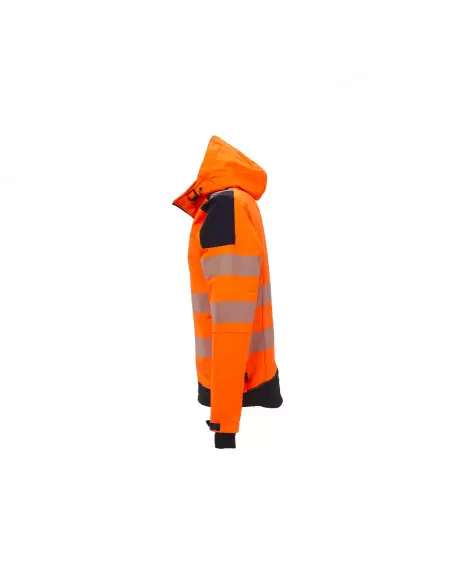 Veste Soft Shell haute visibilité MIKY Orange Fluo | HL169OF - U-Power